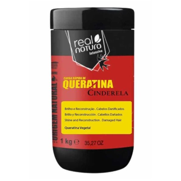 Real Natura Queratina Mascarilla Carga Rápida 1000ml